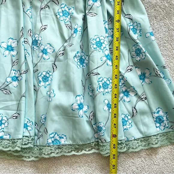 CORSET STORY NWT Tropical Mesh Panel Corset Dress Romantic Feminine Victorian - Picture 15 of 16